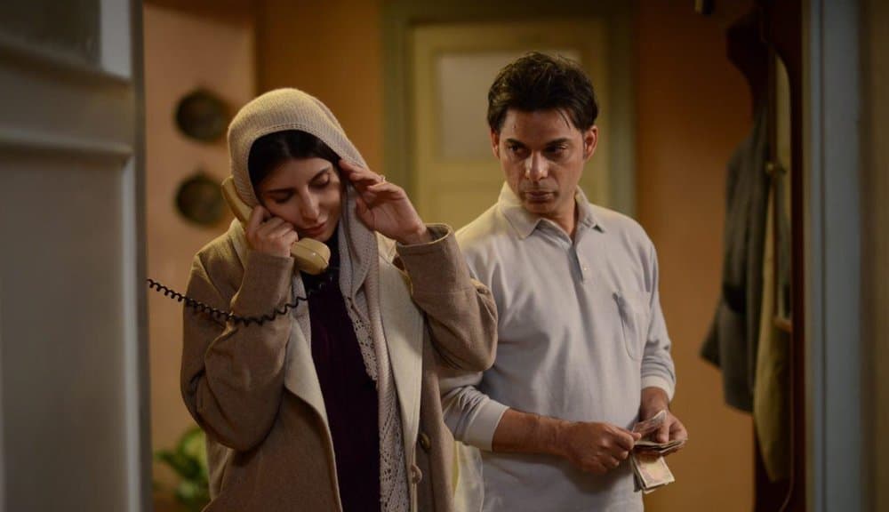 لیلا حاتمی و پیمان معادی در فیلم بمب: یک عاشقانه