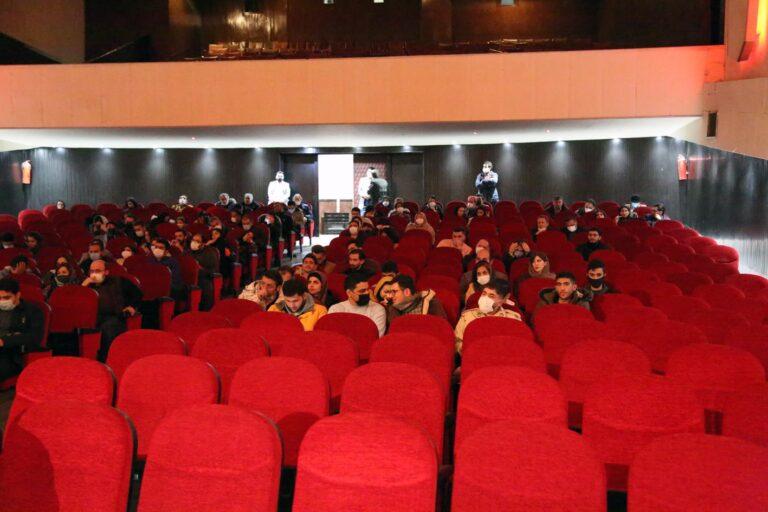 مراسم افتتاح هفتمین جشنواره فیلم فجر استان اردبیل